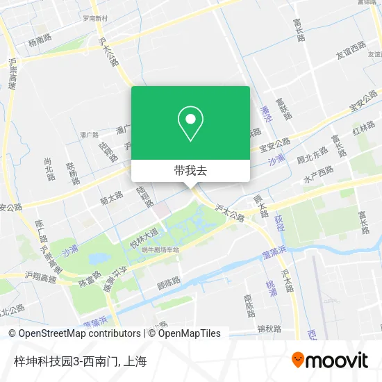 梓坤科技园3-西南门地图