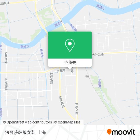 法蔓莎韩版女装地图