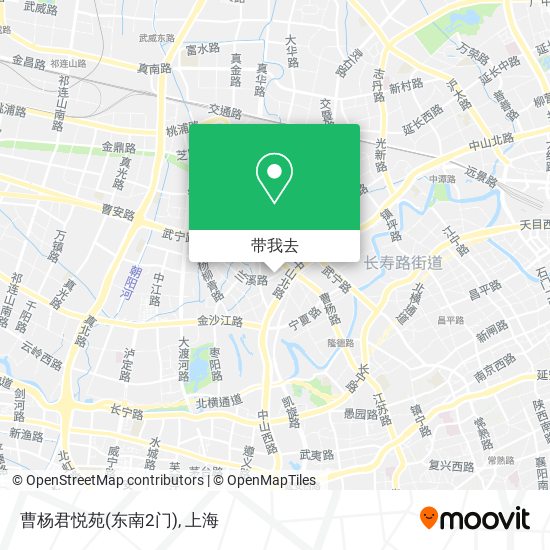 曹杨君悦苑(东南2门)地图