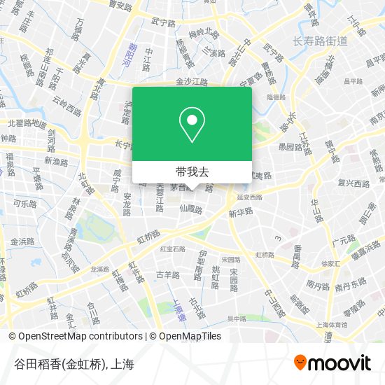 谷田稻香(金虹桥)地图