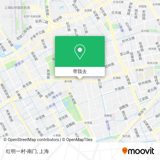 红明一村-南门地图