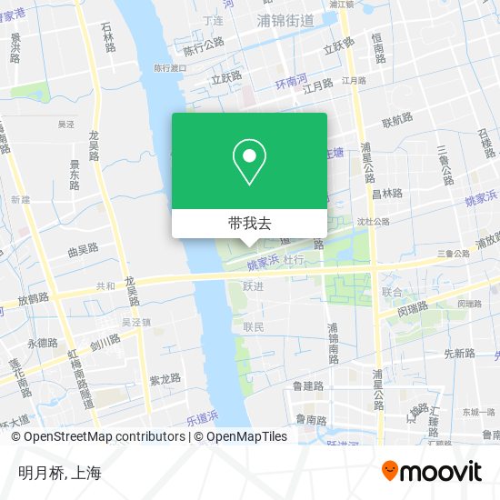 明月桥地图