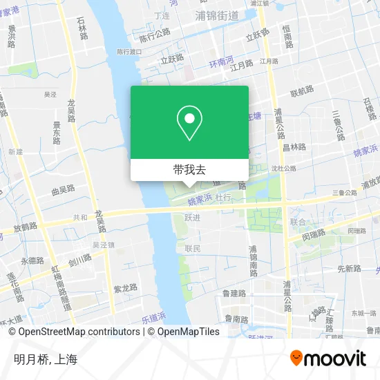 明月桥地图