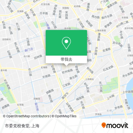 市委党校食堂地图