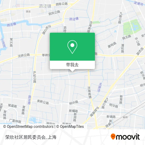 荣欣社区居民委员会地图