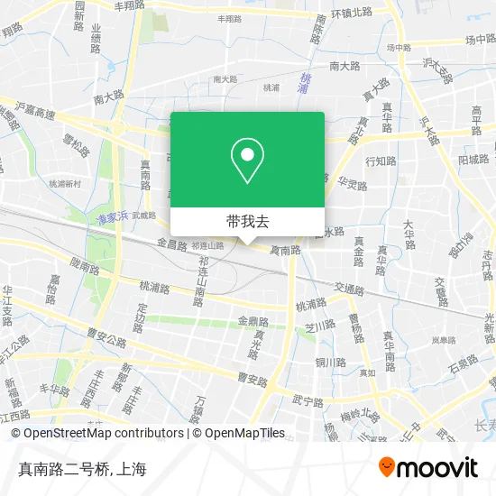 真南路二号桥地图