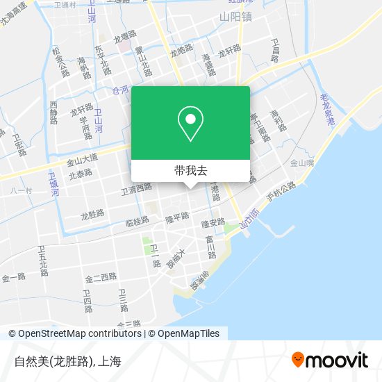 自然美(龙胜路)地图