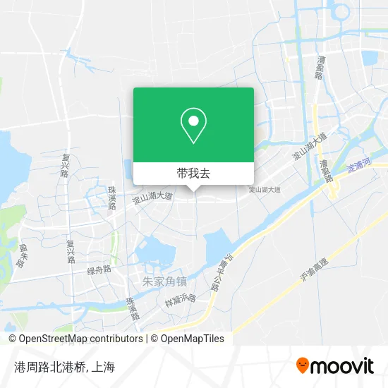 港周路北港桥地图