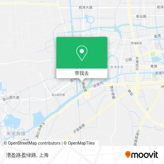 漕盈路盈绿路地图