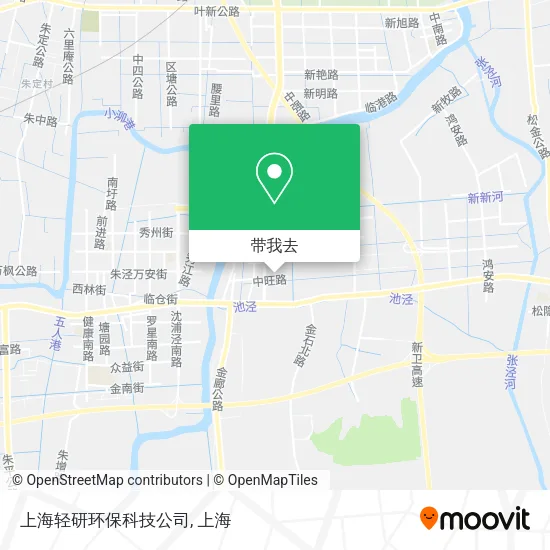 上海轻研环保科技公司地图