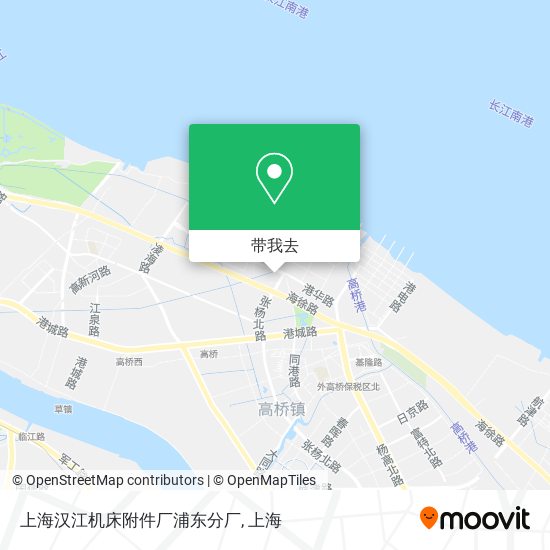 上海汉江机床附件厂浦东分厂地图