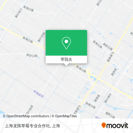 上海龙陈草莓专业合作社地图