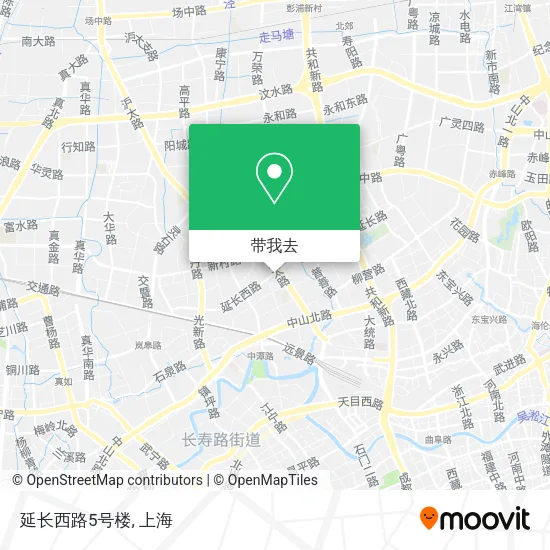 延长西路5号楼地图
