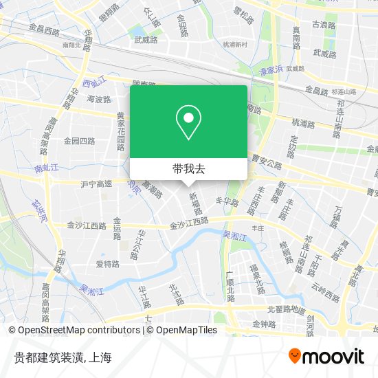 贵都建筑装潢地图