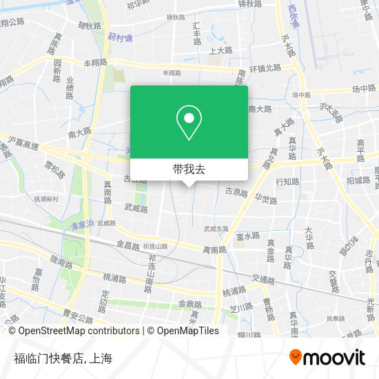 福临门快餐店地图