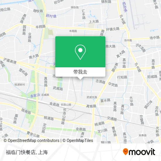福临门快餐店地图