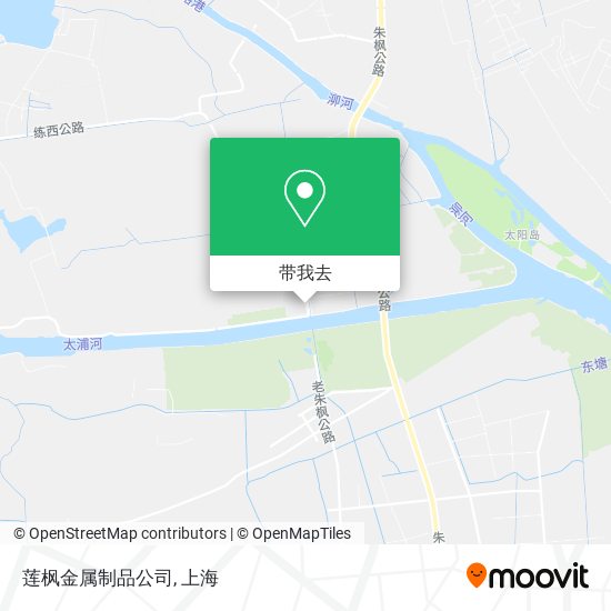 莲枫金属制品公司地图