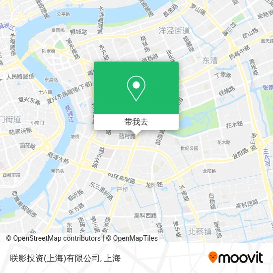 联影投资(上海)有限公司地图