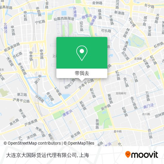 大连京大国际货运代理有限公司地图