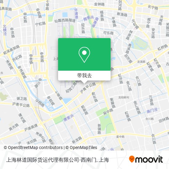 上海林道国际货运代理有限公司-西南门地图