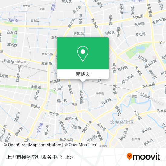 上海市接济管理服务中心地图