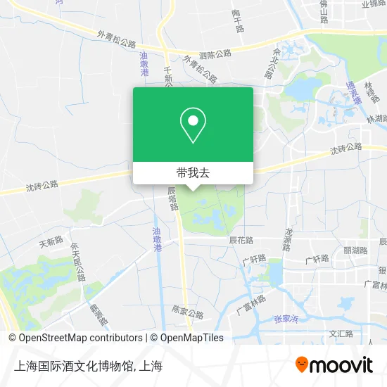 上海国际酒文化博物馆地图