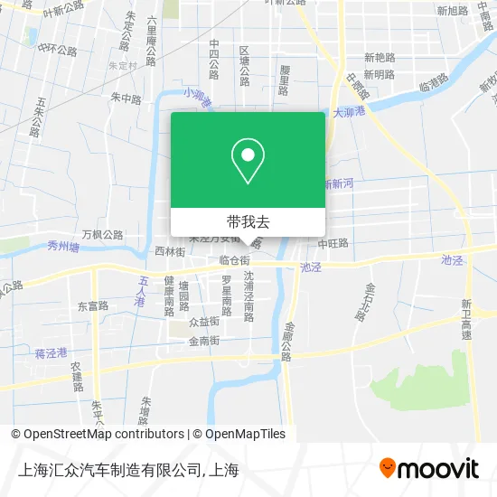 上海汇众汽车制造有限公司地图