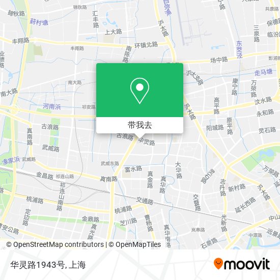 华灵路1943号地图