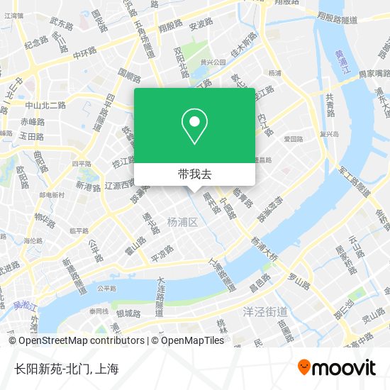 长阳新苑-北门地图