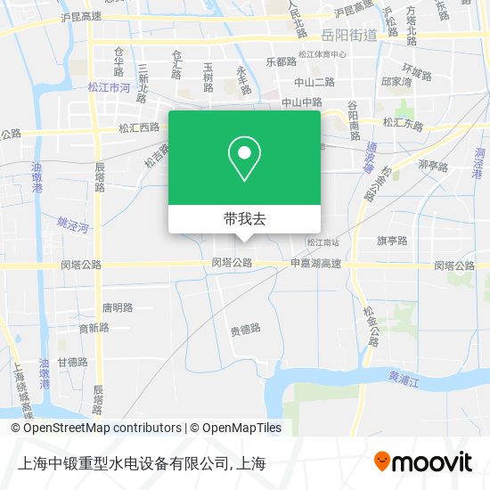 上海中锻重型水电设备有限公司地图
