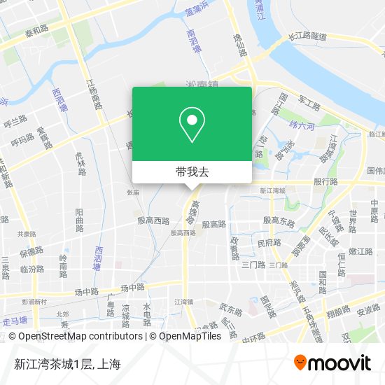 新江湾茶城1层地图