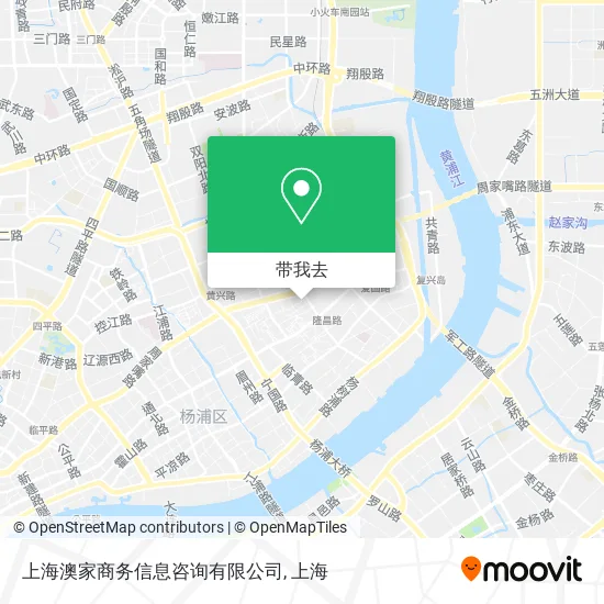 上海澳家商务信息咨询有限公司地图