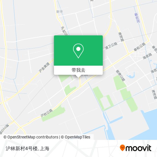 沪林新村4号楼地图