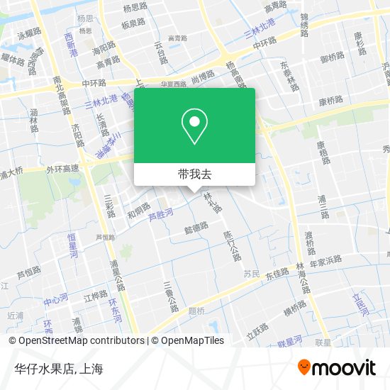 华仔水果店地图