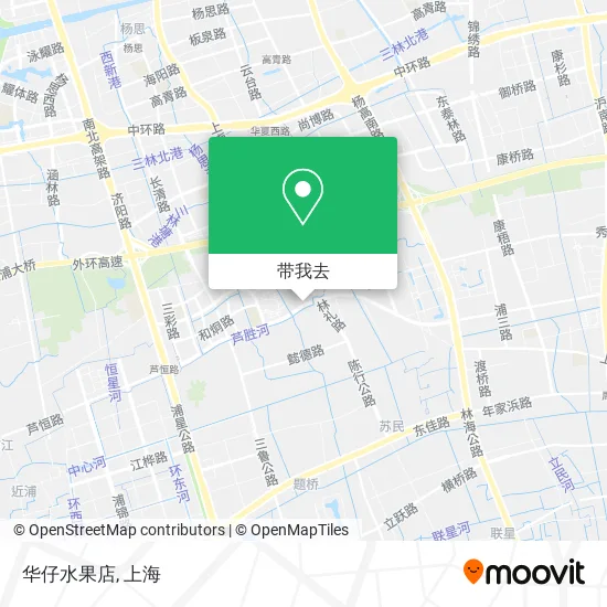 华仔水果店地图