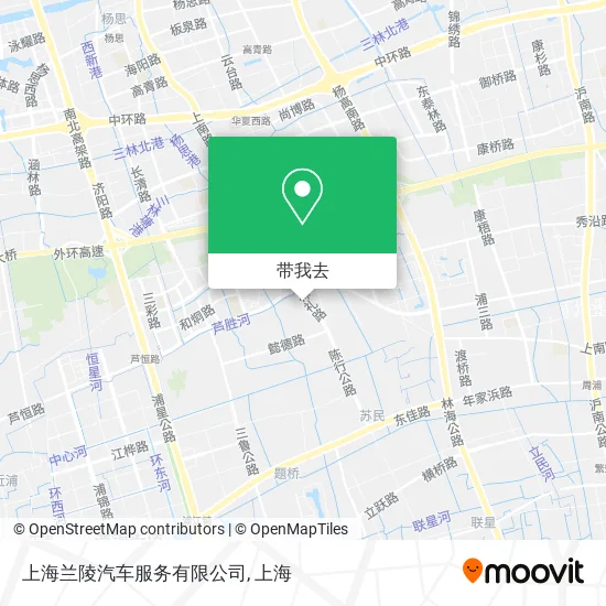 上海兰陵汽车服务有限公司地图