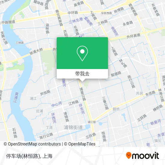 停车场(林恒路)地图