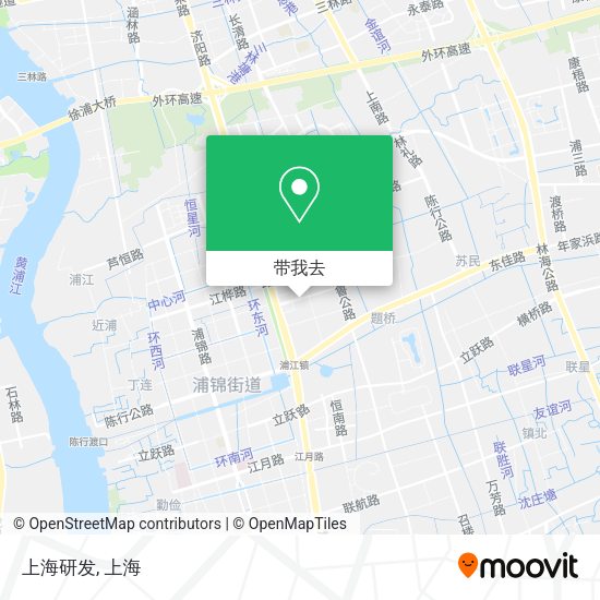 上海研发地图