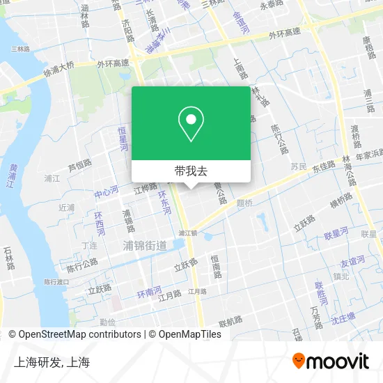 上海研发地图