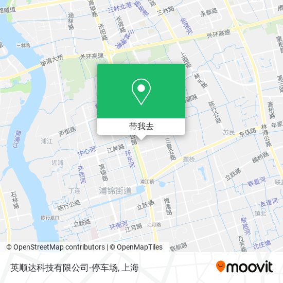 英顺达科技有限公司-停车场地图