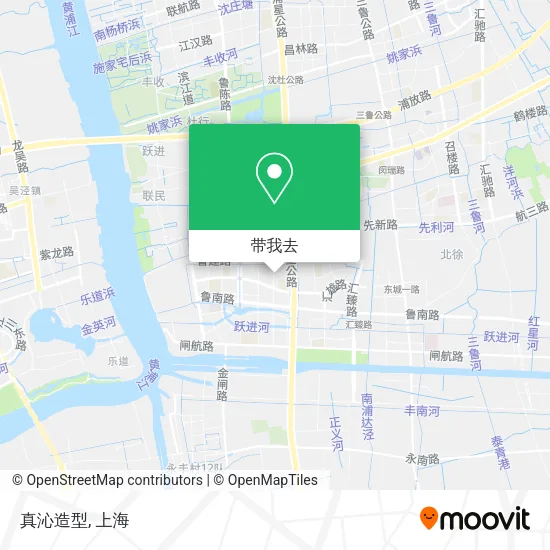 真沁造型地图