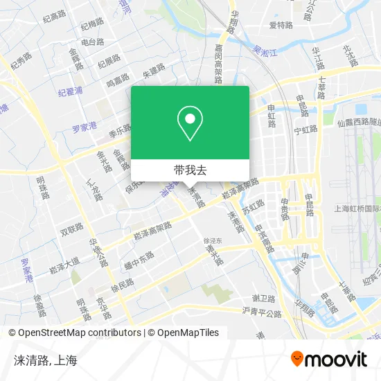 涞清路地图
