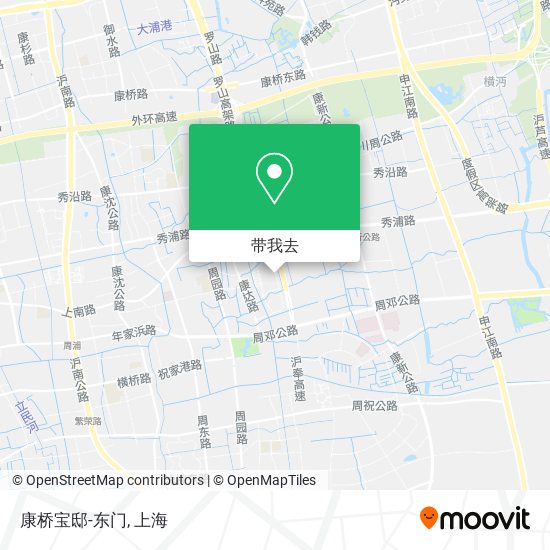 康桥宝邸-东门地图