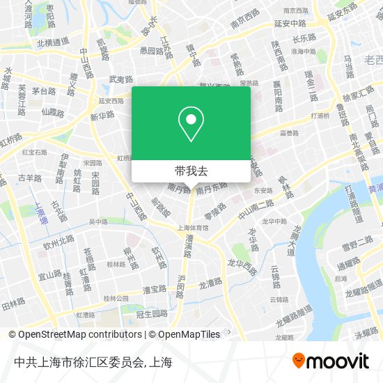 中共上海市徐汇区委员会地图