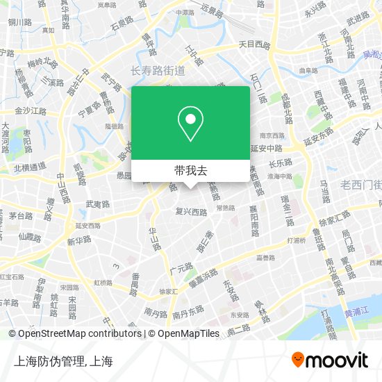 上海防伪管理地图