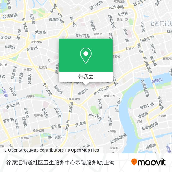 徐家汇街道社区卫生服务中心零陵服务站地图