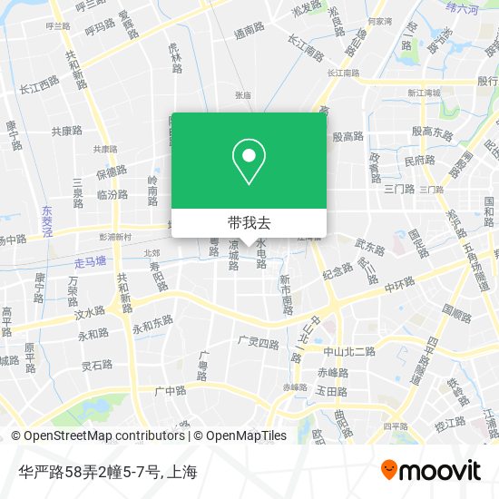 华严路58弄2幢5-7号地图