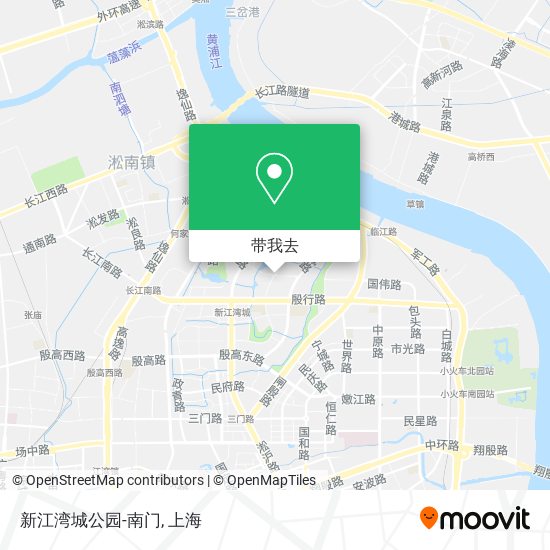 新江湾城公园-南门地图
