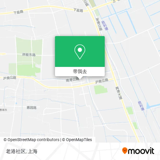 老港社区地图