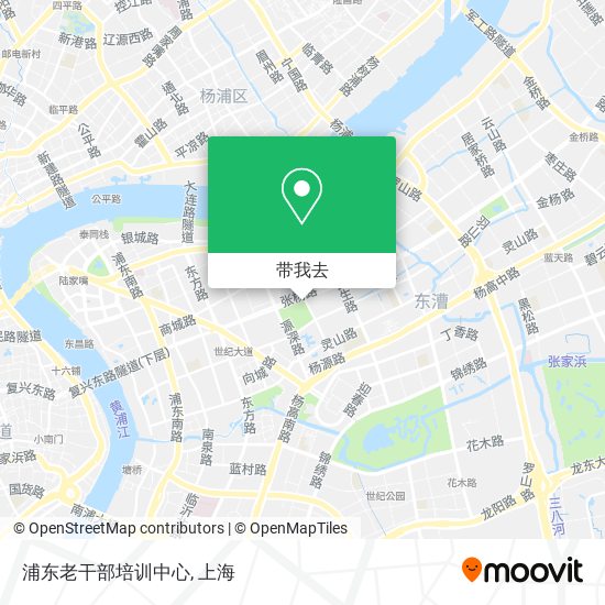 浦东老干部培训中心地图
